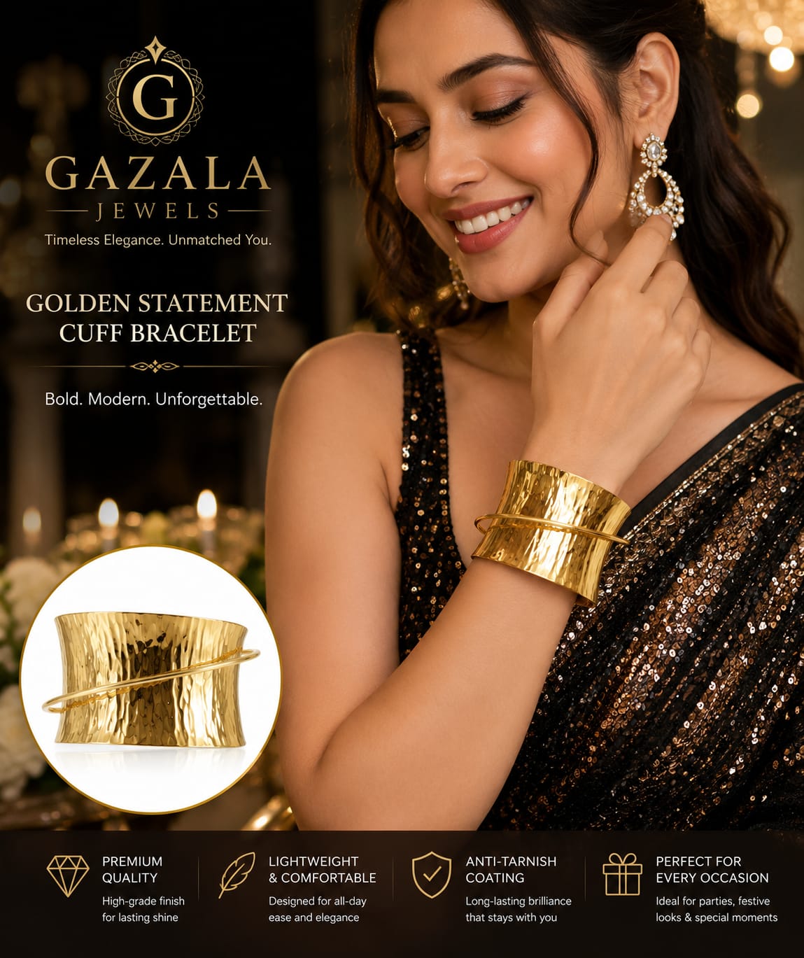 PArty Wear Cuff / Kada
